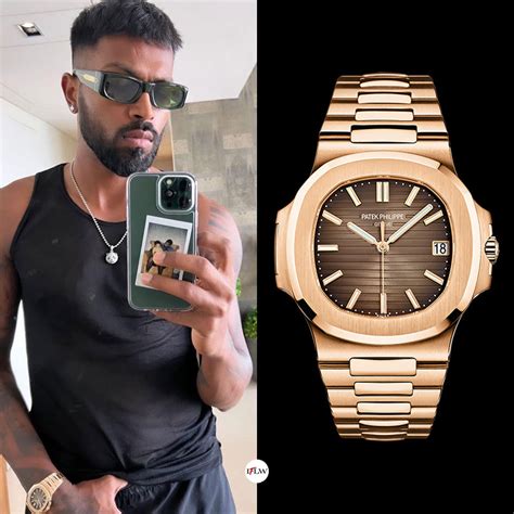 hardik pandya patek philippe watch|pandya watch price in india.